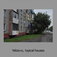 Yelizovo, typical houses